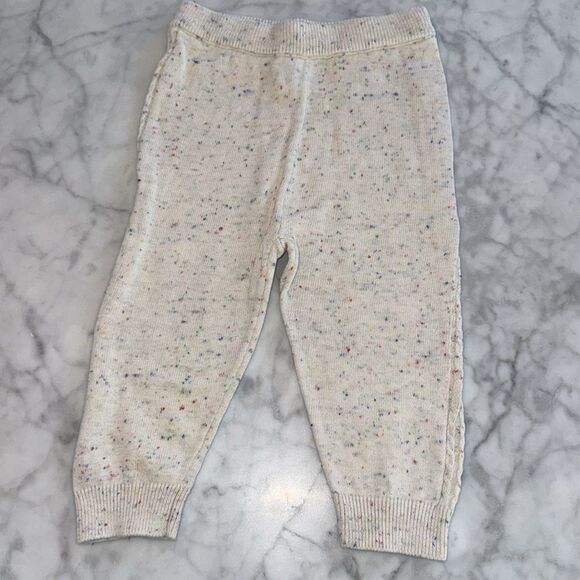 BLOOMIES BABY GIRLS RUFFLE TRIM CONFETTI SWEATER SET 6/12M - Picture 6 of 10